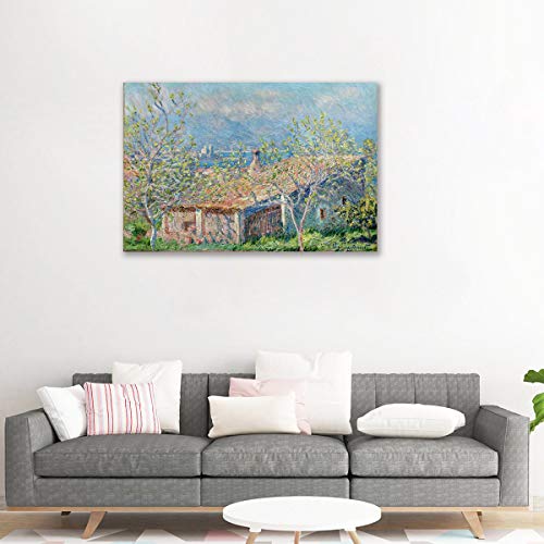 Tableau Monet avec châssis résout le problème des murs vides
