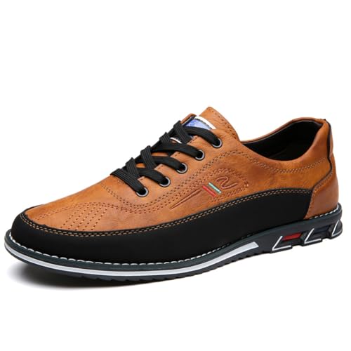 Men Casual Business Loafers Shoes Lace Up Adjustable Driving Working Sneakers Walking Party Formal Oxfords Zapatillas