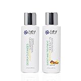 Magic Keratin Brazilian Kit | Shampoo Clarifying + Keratin Professional Regular 4 FL oz | Lovely Smell Tutti Frutti | Frizz Control | Delivery Salon Quality Results at Home | Secret Hydrolyzed Keratin