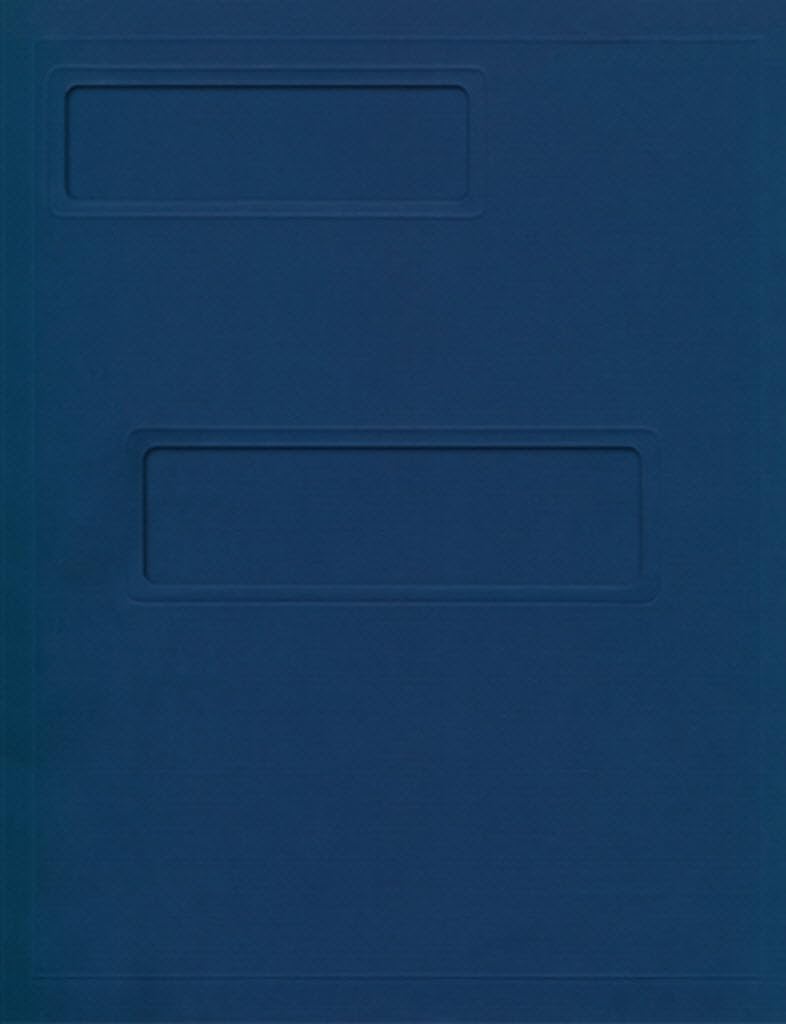 Tax Return Folder with Pocket and Offset Windows