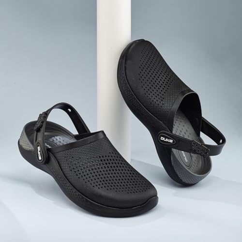 Image of Duke Mens Dr6265-black /D.Grey Clog