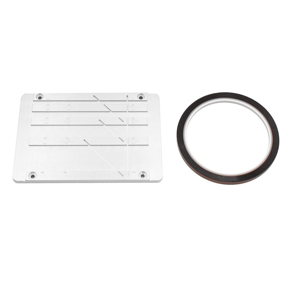 Hndhbfgrt Reel to Reel Magnetic Tape Splicing Set for Revoxsonido 1in 1/2in 1/4in 1/8in 10in- Includes Splicing Block Kit