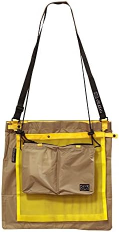 Iroha Publishing HYEY TRIO BAG Trio Bag HTB-06 Gray/Yellow