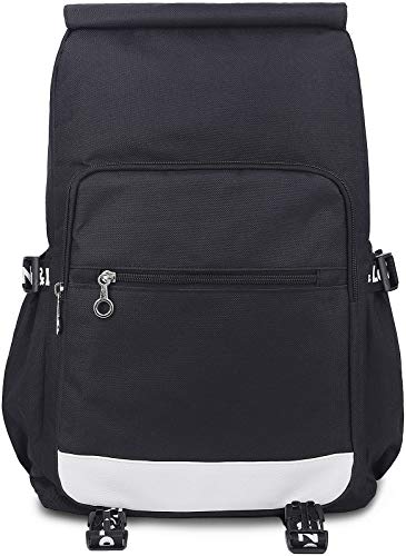 Roffatide Anime One Piece Luminous Backpack Oxford Black Large Capacity School Bag Laptop Back Pack #TOP7
