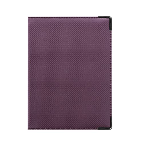 Color pop® Etui Cartes (Prune) - Fabrication française – en PVC - Cartes de crédit/fidélité/Visite - Toutes Cartes au Format Cartes de crédit - 24 Cartes – 14 x 10 cm