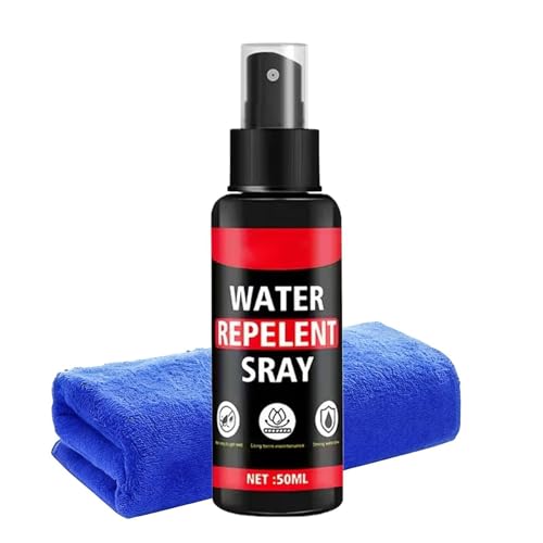 Parabrisas Repelente al Agua - Recubrimiento Impermeable 50 Ml | Solución Avanzada Repelente Al Agua Para Parabrisas, Excelente Visión, Limpieza Y Restauración De Automático F