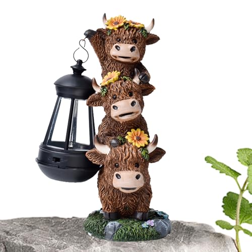 Figura de jardín con luz solar para iluminar con encanto tu terraza o balcón 8