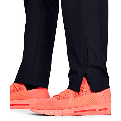 Under Armour Men's Woven Vital Workout Pants , Black (001)/Onyx White , Large