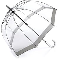 Fulton Birdcage - Paraguas Transparente Gris