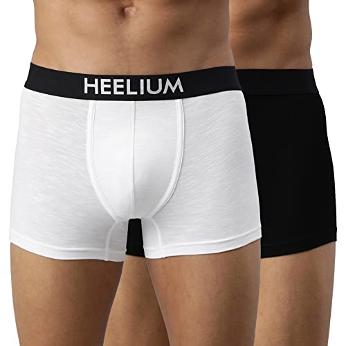 Image of HEELIUM Bamboo Underwear Trunk for Men | 3X Softer Than Cotton & Odour Free | Stretchy Fabric & Durable Waistband