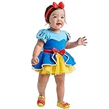 YuDanae Baby Girls Princess Romper Dress with Headband Outfit Costume for Toddler 3-18 Months (Tag 95(Age:12-18M)=Height: 31.5-33.9 inches)