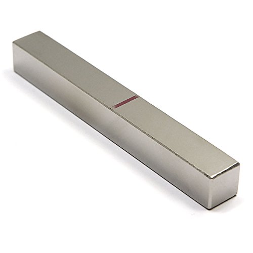 CMS Magnetics Bar Magnets Grade N52 4x1/2x1/2 Inches 1 Ea. Rare Earth Neodymium Magnetic Blocks - Thumbnail 4