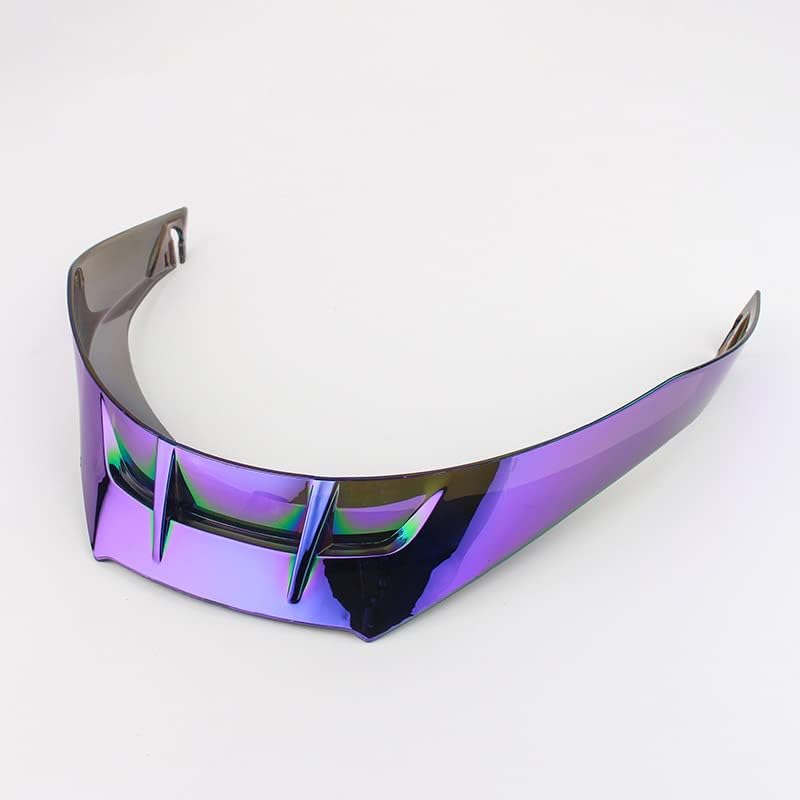 kodaskin Funda de alerón para casco trasero de motocicleta, tiras de visera, cubierta de alerón de aire de carreras para AGV Pista GPR GPRR