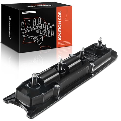 A-Premium Ignition Coil Pack Compatible with Chevrolet Malibu 2004-2006 Cavalier 2003-2004 Pontiac Grand Am 2002-2005 Saturn Ion 2003-2006 2.2L 2.4L