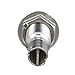 Seachoice Mega-Flow Dripless Thru Hull Fitting, 316 Stainless Steel, Fits 5/8 in. Hose, 1-1/2 in. Max. Hull