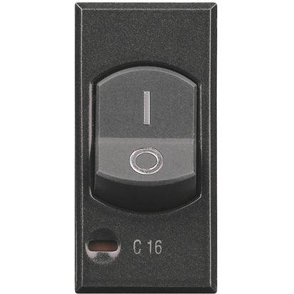 Magnetotermico Axolute scuro - HS4301/10-1P+N 10A 3kA