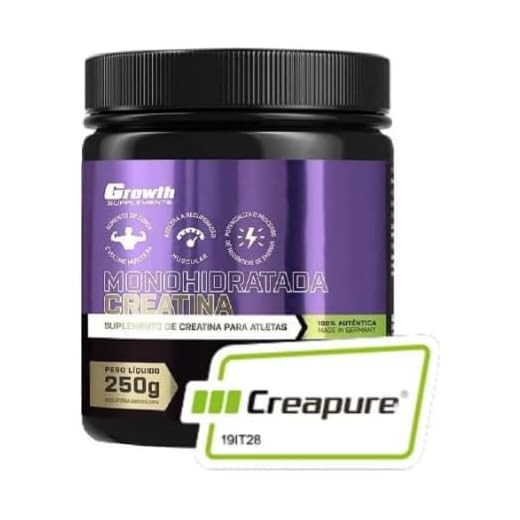 Creatina Creapure Pote 250g - Monohidratada Energia e Força
