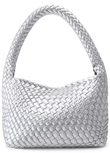 Image of Shoulder Hobo Bags for Women,Summer Beach and Travel Mini Cute Tote Bag,Soft Vegan Leather Underarm Purse for Daily | Soft Underarm Bags