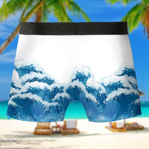 Funny Boxers Brief For Men - Animal Lovers Novelty Mens Boxer Briefs, Mens Underwear Boxer Briefs Breathable Set 012