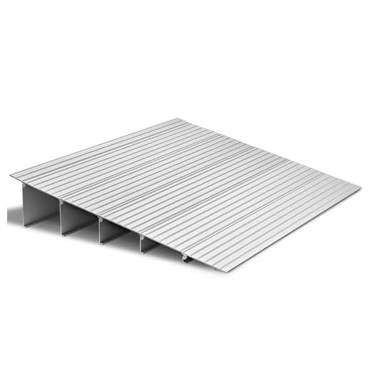 VEVOR Threshold Ramp for Threshold Ramp for Threshold Aluminium Alloy with Load Capacity 7 kg Ramps for Disabled for Domestic Steps for Wheelchairs, Scooter Electric Chairs