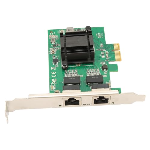Tarjeta de red Gigabit PCIe para duplicar conexiones RJ45 en PC 2