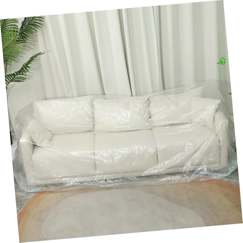 Funda para polvo de plástico BIUDECO fácil de plegar para proteger sillas de oficina 8