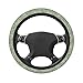Sage Green Floral Steering Wheel Cover for Women Girls Men, Universal 15 Inch Anti Slip Cute Steering Wheel Protector Car Accessories Interior for Auto Truck SUV