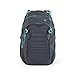 Satch Match, Mint Phantom ergonomischer Schulrucksack, erweiterbar auf 35 Liter, extra Fronttasche, SAT-MAT-002-372, Grey Mint, one Size