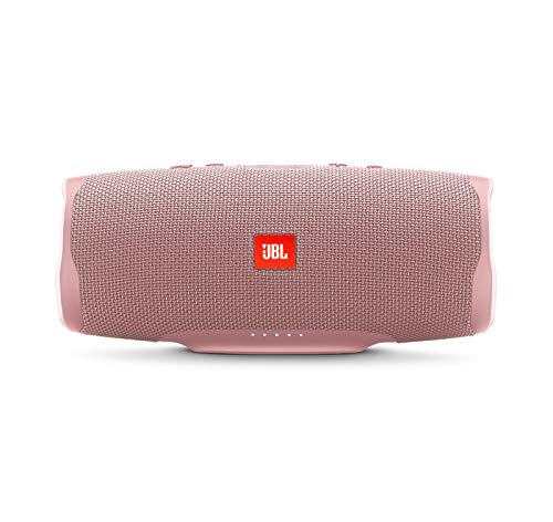 JBL Charge 4 Waterproof Portable Bluetooth Speaker- Pink (Renewed)