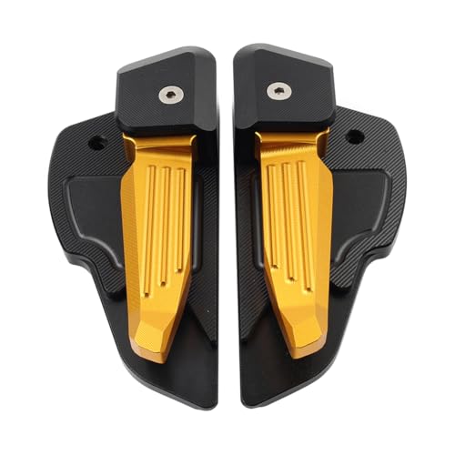 Repose-pieds arrière Bacar en aluminium doré pour Vespa Sprint 125 2013-2023