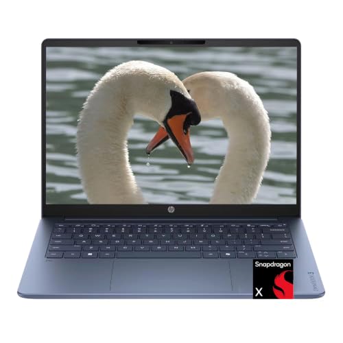 HP OmniBook 3 14�C���` ������ AI PC Snapdragon X 2K IPS �^�b�`�X�N���[���m�[�g�p�\�R�� �w��&�r�W�l�X�p 16GB LPDDR5 RAM 512GB SSD Copilot+ PC Qualcomm Adreno