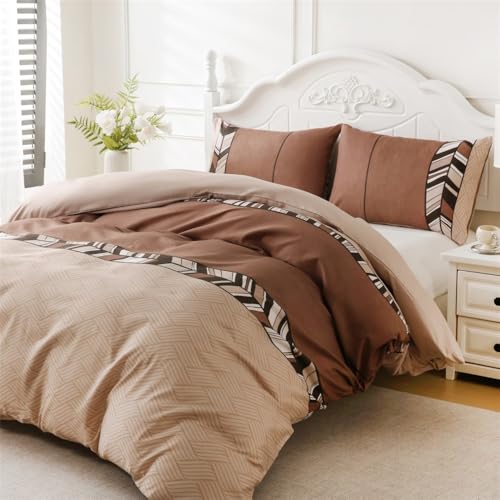 Ensembles de housses de couette infroissables en microfibre lit US Twin - 7