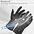 V.Step Heated Gloves for Men Women - Rechargeable Hand Warmers With Touchscreen, Battery Heated Electric for Motorcycle Work Ski Arthritis Hunting - Black L