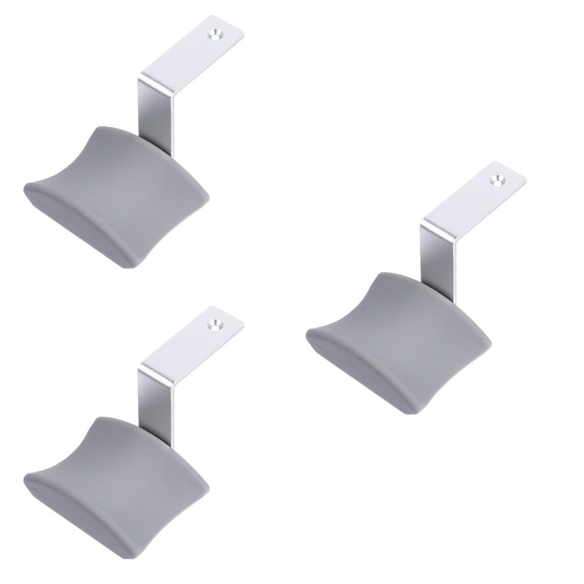 DOITOOL 3piezas Soporte para Auriculares De Silicona y Gancho para Auriculares con Adhesivo para Escritorios y Gaming