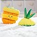 Melissa & Doug Multi-Sensory Pineapple Soft Stacker Infant Toy - Stacking Toys For Babies, Pineapple Stacking Toy For Infants