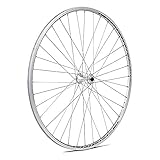 Gurpil 64360 Vorderrad, starr, Chrina, silberfarben, mit Verschluss aus Aluminium