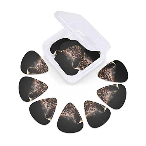 Ensemble de 12 médiators de guitare en grains de café pour guitare acoustique, guitare électrique, contrebasse, ukulélé - Les Beatles, Paul McCartney, John Lennon, RIngo Starr, George Harrison Ensemble de 12 médiators de guitare en grains de café pour guitare acoustique, guitare électrique, contrebasse, ukulélé – Image 7