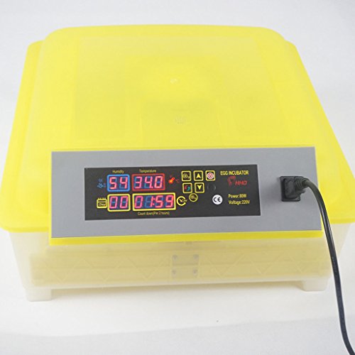 Image of TM&W Egg Incubator Mini Machine New Chickens /Ducks /Goose Egg Incubator Poultry Hatcher Brooder 48-Egg, Auto Turn