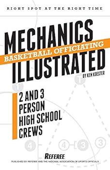 Perfect Paperback 2019-20 Baketball Officiaitng Mechanics Illustrated Book