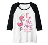 Photo Gallery donna flamazing girls trip california flamingo beach vacation maglia con maniche raglan Photo Gallery donna flamazing girls trip california flamingo beach vacation maglia con maniche raglan