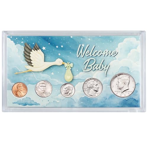 2025 Welcome New Baby United States 5-Coin Year Set Uncirculated with Holder - Vista 3