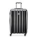 DELSEY PARIS Helium Aero Hardside Expandable Luggage with Spinner Wheels, Black, Checked-Medium 24 Inch