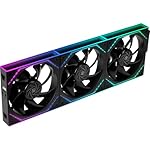 Thermalright TL-M12Q X3 120mm PC Case Fans, PWM ARGB Fans, 2000RPM High Airflow, Daisy-Chain, Infinity Mirror Lighting, 3-Pack