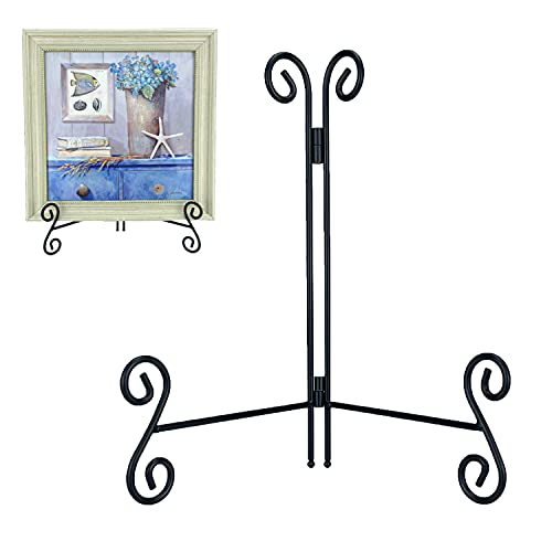 Chevalet de table pliable pour stabiliser une plaque décorative - 2