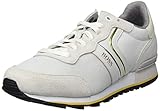 Material interior: sintético Boss Parkour_Runn_nymx2, Zapatillas Hombre, Blanco (Natural 107), 39 EU