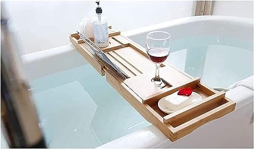 Bandeja multifuncional para bañera ideal para noches de spa 2