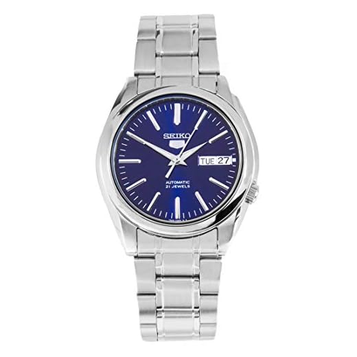 Seiko Reloj Analogico para Hombre de Automático con Correa en Acero Inoxidable SNKL43K1