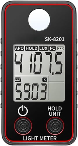 Ghbunuz FxeX^[ xƓxv 0.5-300000LUX LEDƓxeXg[^[ ʐ^Px (01FƓx + Fx)