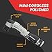 Maxshine Professional Portable Cordless Polisher (M0312 V2) - Portable, Lightweight (1.93 lbs), 6-Speed DA/Rotary Polisher for Auto Detailing, Scratch & Swirl Repair, Paint Protection, Gloss & Shine