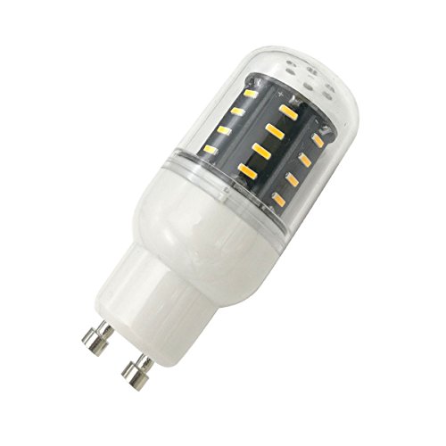 Aoxdi 1x GU10 LED Lampe, Warmweiß, 36 SMD 4014 GU10 LED Leuchtmittel 4W, Ersatz für Halogen Lampen, AC220-240V